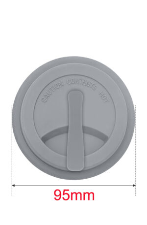 Silicone Cup Lids with stopper 8/8.5/9cm