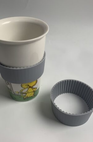 34mm Height Silicone Coffee Cup Sleeve