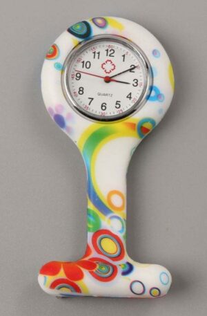 FOB pattern silicone nurse watches